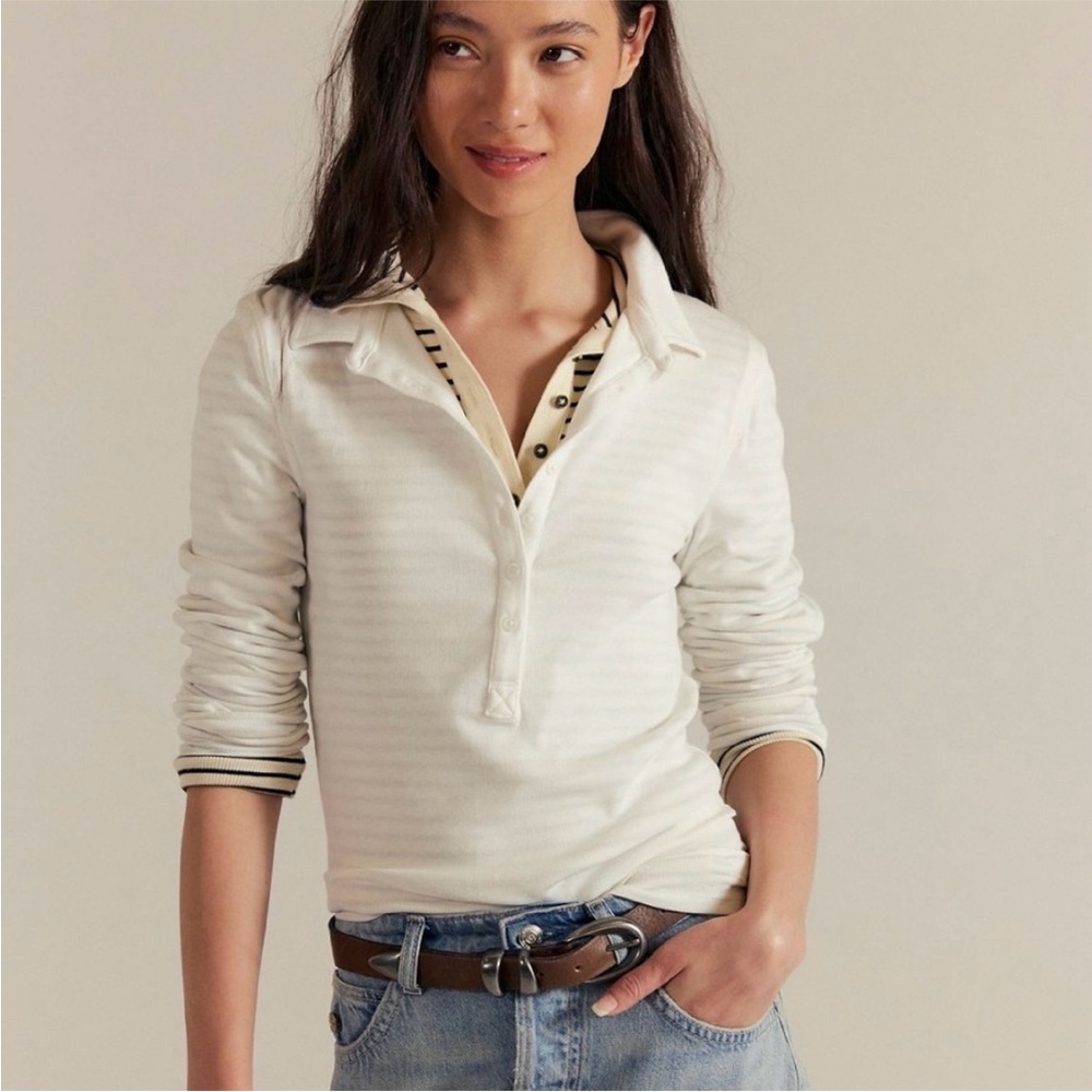 Free People We The Free Tessa Polo NWT M